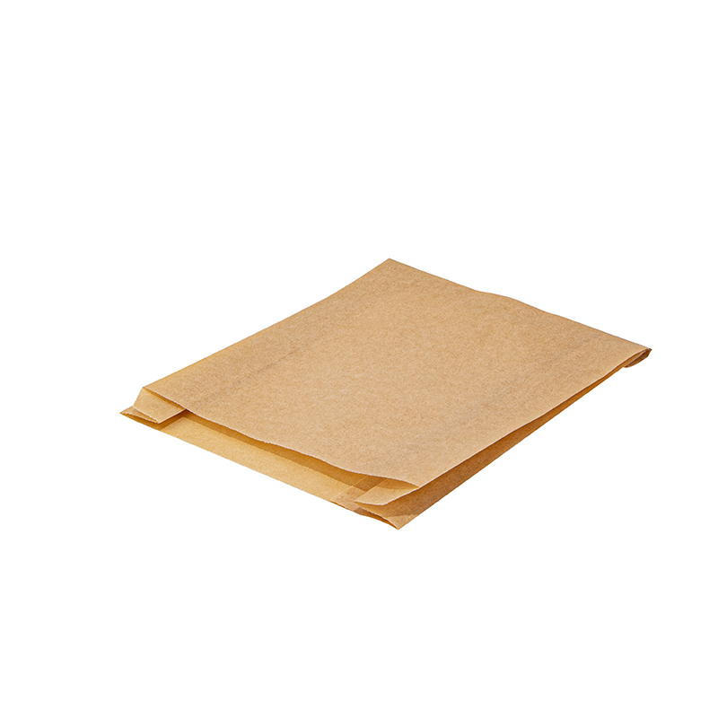 Compostable Chips Snack Cookie Brown Kraft Paper Packing Bags